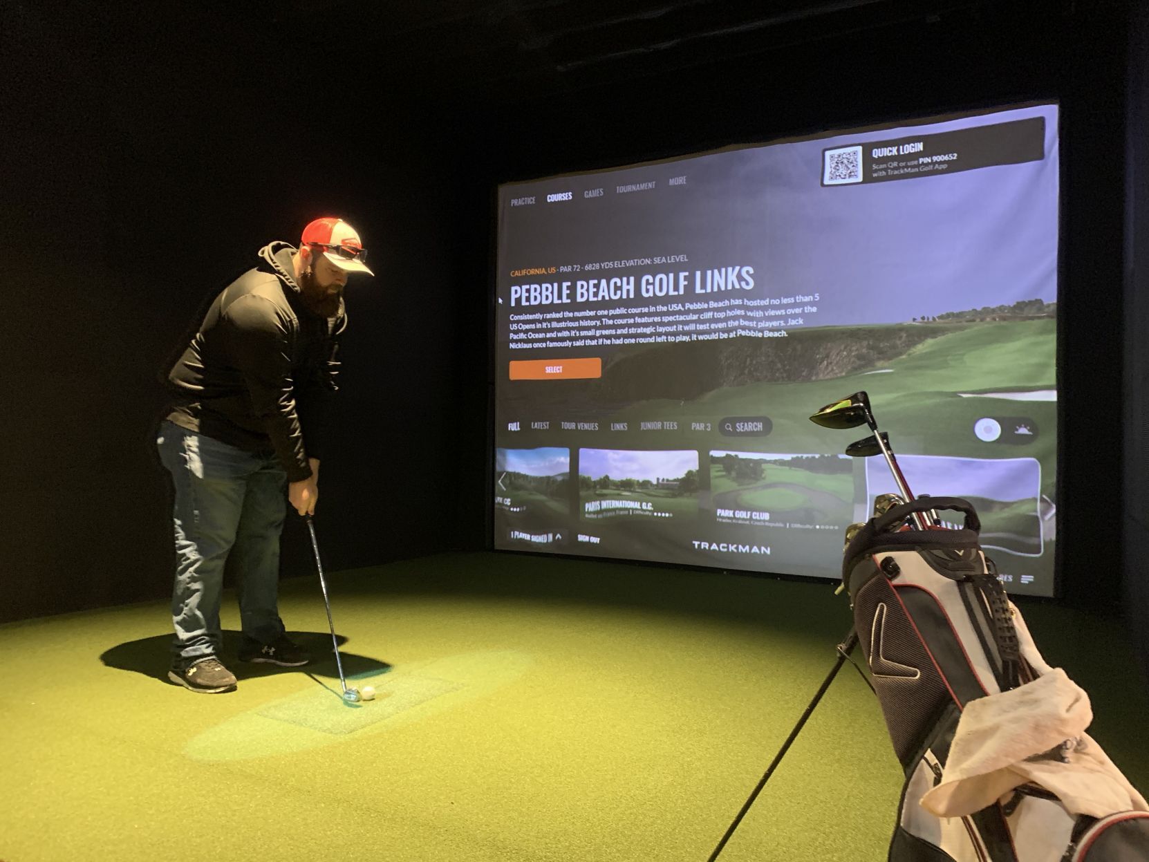 Golf simulator
